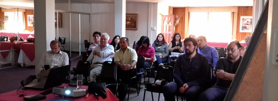 Taller IFOP: Importancia del agua dulce en la circulación estuarina: Metodologías para abordar cuantificación en sistemas de fiordos y canales Australes de la Patagonia Sur Austral.