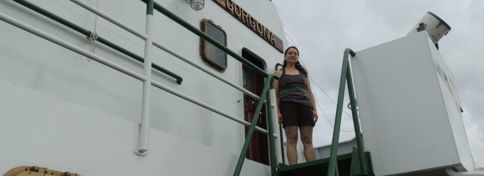 Investigadora Úrsula  Cifuentes   de IFOP participa en Crucero Científico  conjunto  entre Perú, Chile, Colombia y Ecuador para estudiar “Fenómeno  del Niño” en el Pacífico