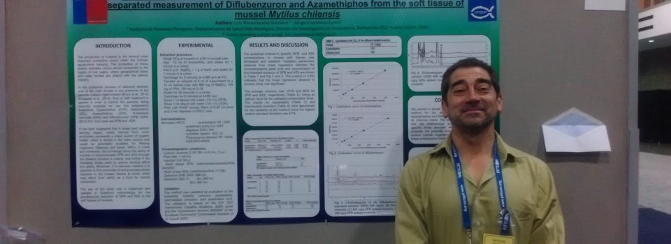 Luis Norambuena  investigador de IFOP presenta trabajo en  Congreso Pittcon, en Atlanta Estados Unidos