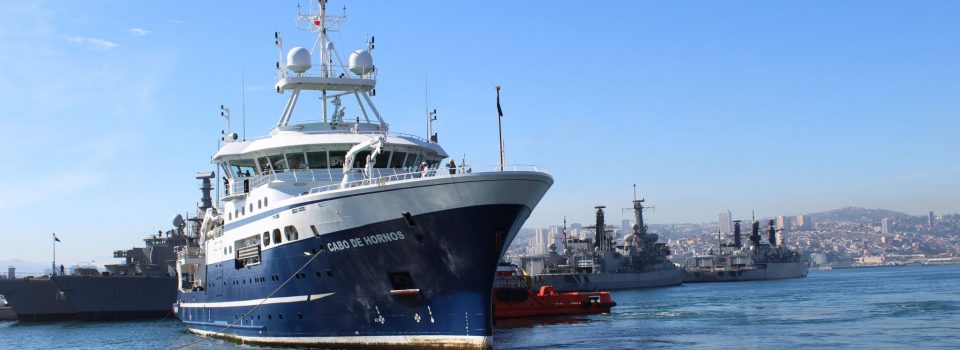 Scientific ship “Cabo de Hornos” arrived after a study of the “southern hake”