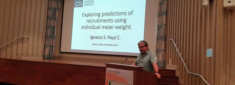 Científicos de IFOP presentan investigaciones avanzadas sobre reclutamientos de peces en workshop internacional