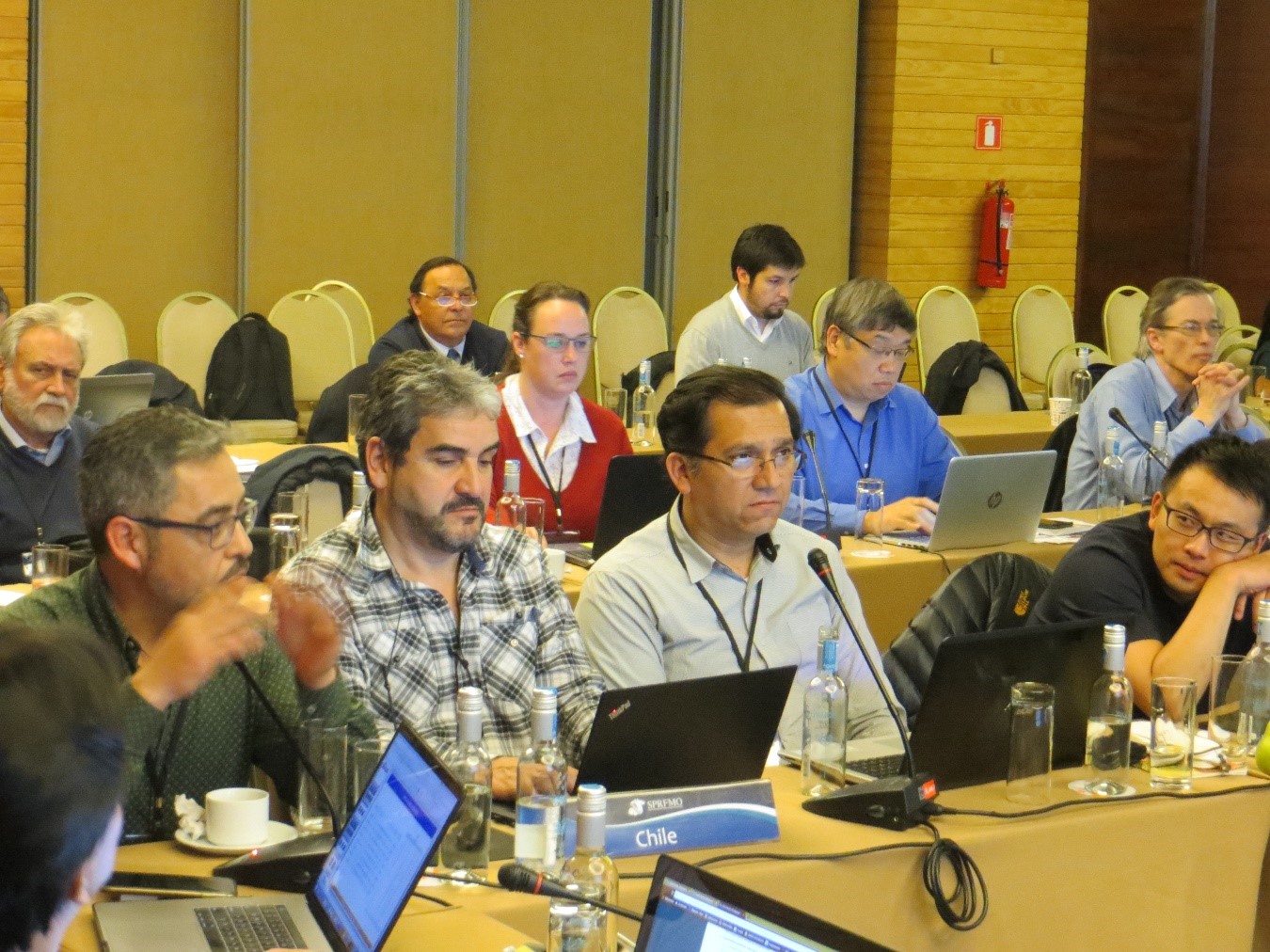 IFOP was part of the South Pacific Regional Organization of Fisheries Management  scientific committee Chilean delegation