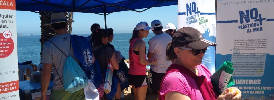 IFOP participó en primera corrida “Plogging” en Valparaíso