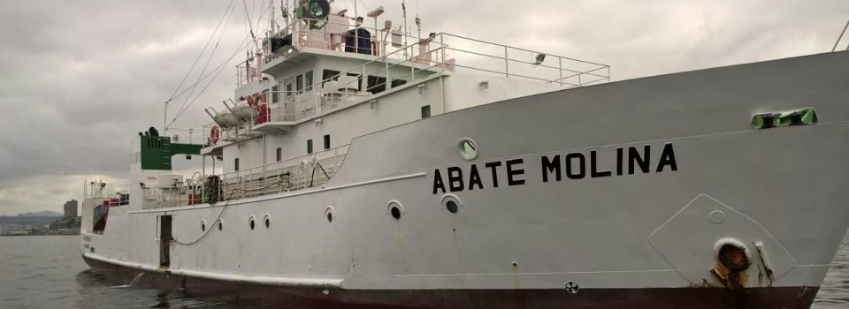 Abate Molina: Zarpó hacia el norte a cuantificar biomasa de jurel
