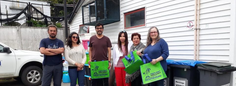 959 kilograms of garbage were collected at IFOP Puerto Montt clean point