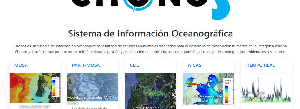 IFOP moderniza página web CHONOS de monitoreo oceanográfico