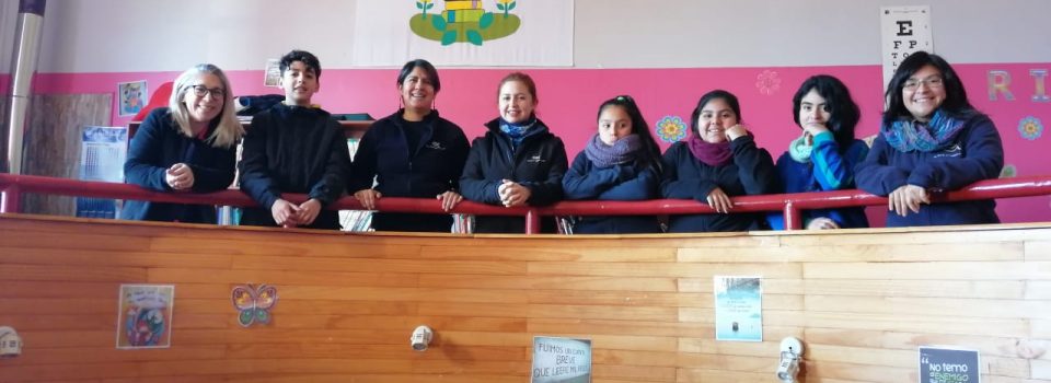 IFOP realiza charlas a escolares de Caleta Andrade y Puerto Aysén