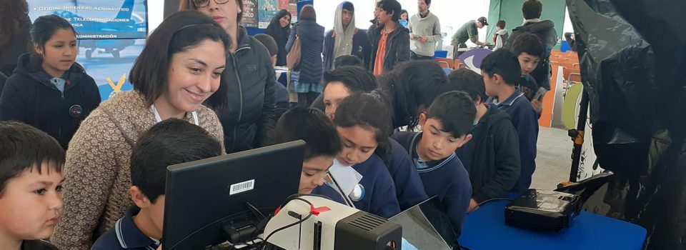 El Centro de Estudios de Algas Nocivas (CREAN) – Puerto Montt estuvo presente en la Fiesta de la Ciencia.