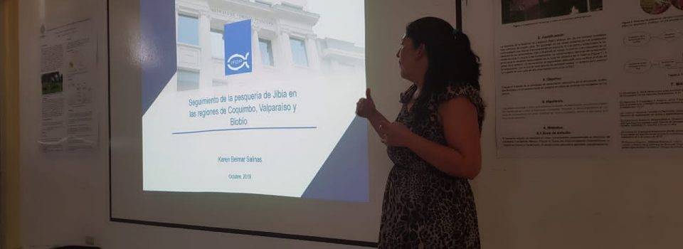 Researcher Karen Belmar attends Cephalopods course in Mexico