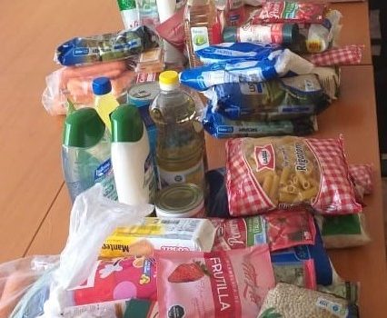 IFOP Punta Arenas delivered  food supplies to local families