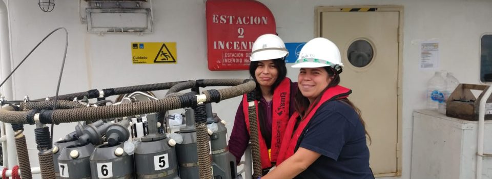 Mujeres a bordo “Mayoría femenina en crucero de investigación oceanográfica internacional de IFOP”