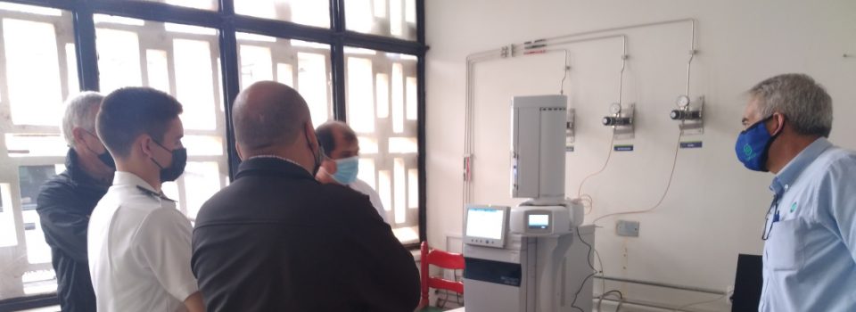 IFOP Arica  Inaugurates Gas Chromatography Laboratory