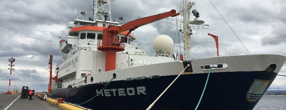 IFOP participa en crucero en barco científico Meteor