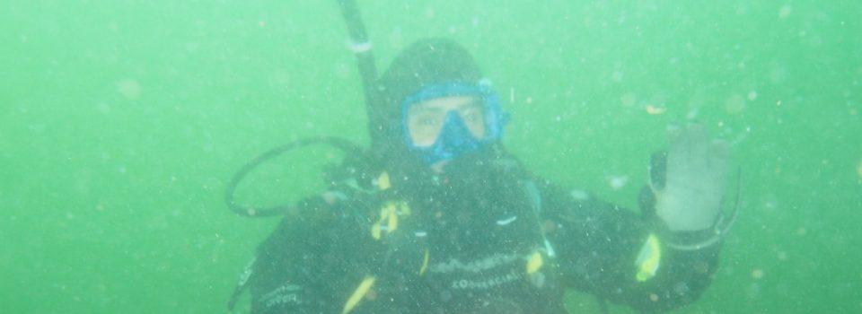 An IFOP professional participates in international Scientific Diving course