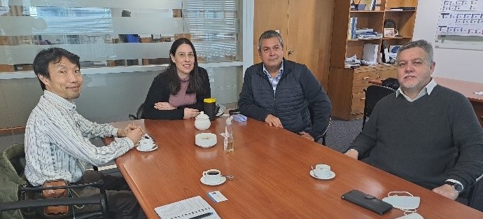 Japanese researchers visit IFOP Puerto Montt and Valparaíso