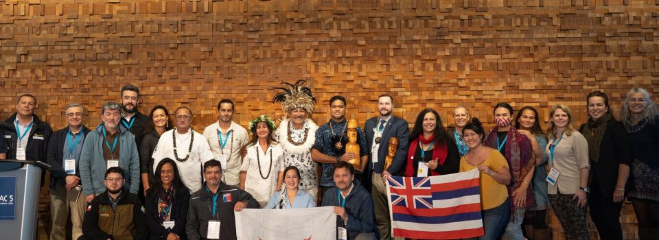 Rapa Nui presence at IMPAC 5