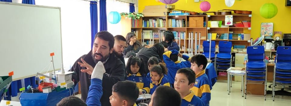 IFOP Talcahuano, holds talks on caring for the ocean at Colegio San Vicente