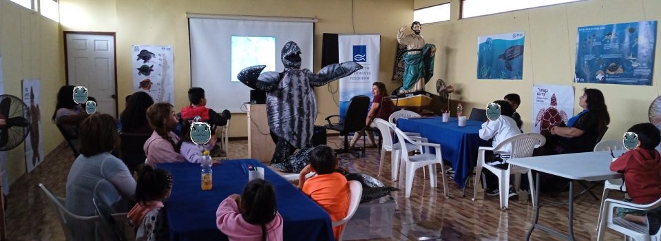 IFOP organized carnival for sea turtles conservation in Arica