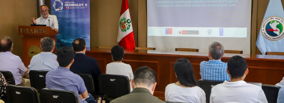 Researchers from Chile and Peru meet to promote scientific collaboration for shared anchovy stock sustainable management