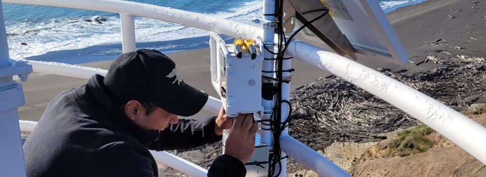 Navy Meteorological Service extended its  weather stations network along the coast