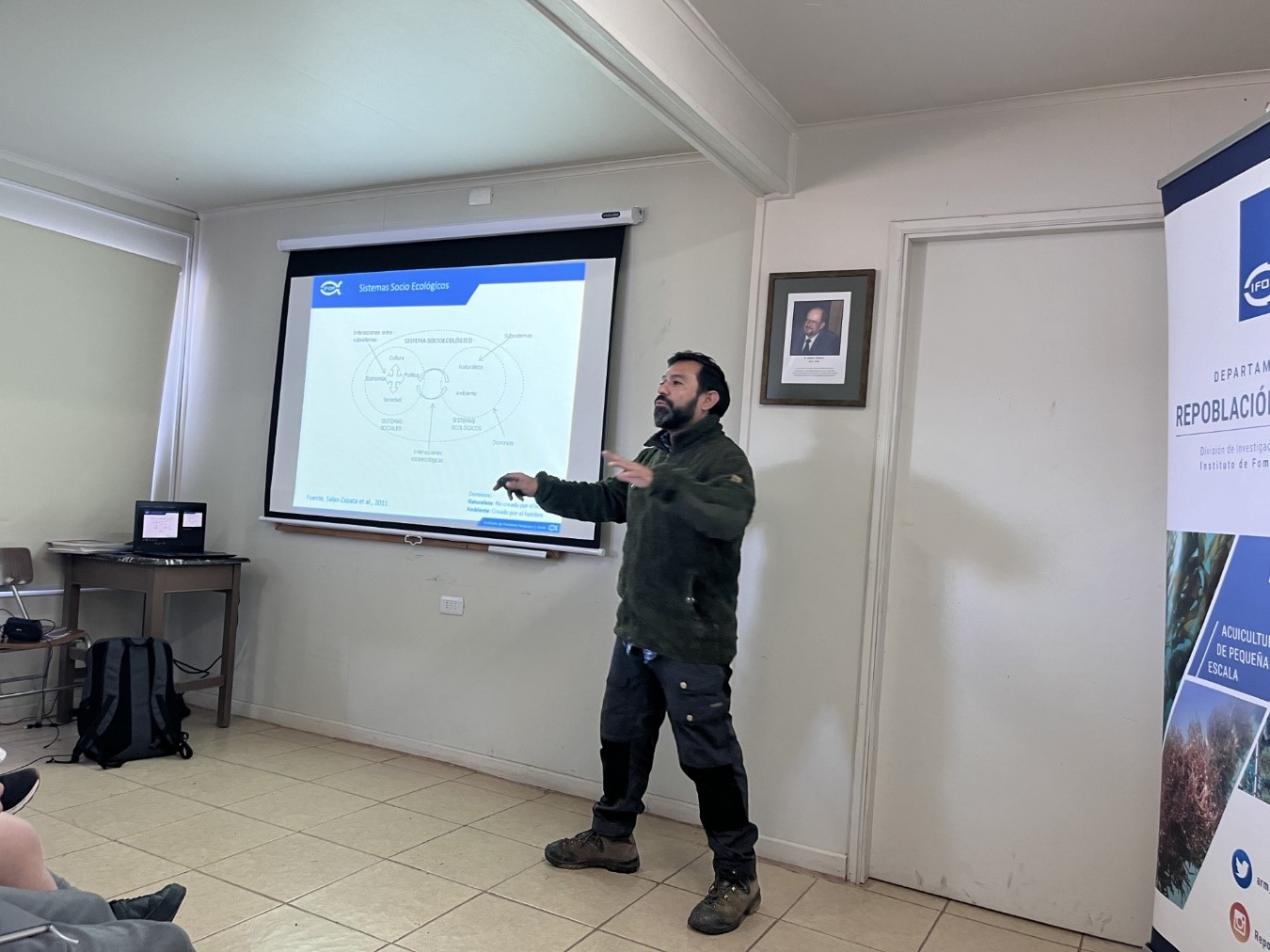 IFOP researchers give benthic resources talks in Ancud.