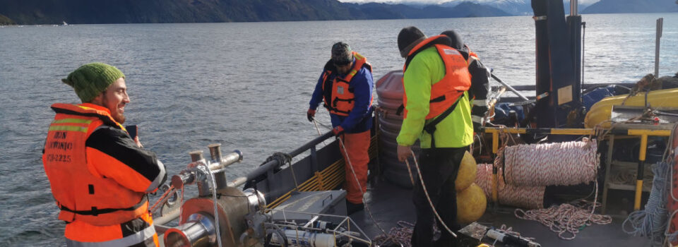 IFOP conducts an Oceanographic Cruise in the Almirante Montt Gulf in the Magallanes Region and Chilean Antarctica.