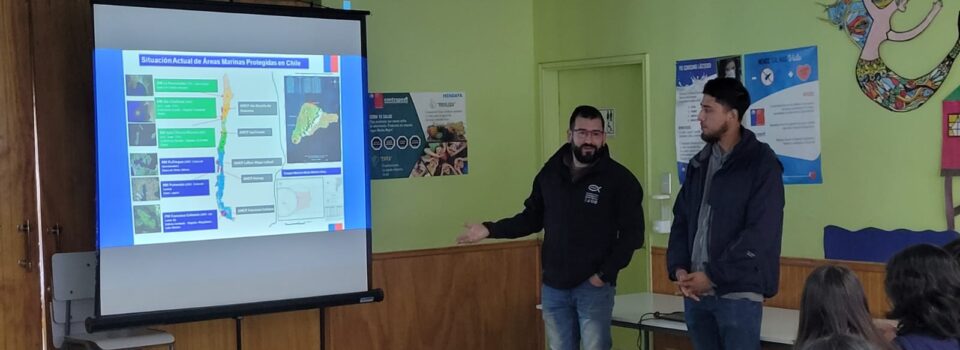 IFOP Putemún conducts scientific dissemination at the Ichuac rural school, in the commune of Puqueldón, Chiloé