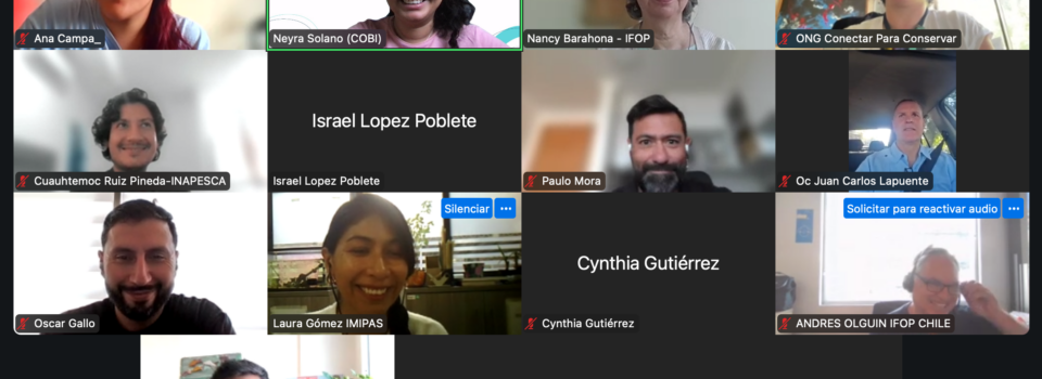 Finalizan con éxito capacitaciones en género en proyecto de fortalecimiento de capacidades para la gestión de pesquerías de pequeña escala en Chile y México