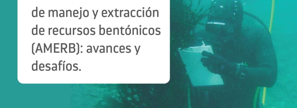 “Mejora en la información de los estudios de las Áreas de Manejo de Chile”.
