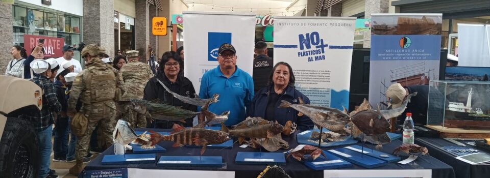 IFOP Arica participa en Feria Marítima en el Mes del Mar