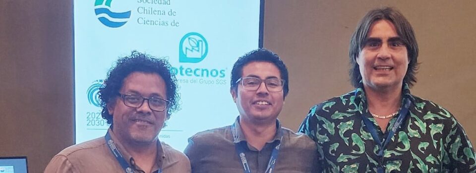 Departamento de Evaluaciones Directas del Instituto de Fomento Pesquero, presentó sus investigaciones en Congreso de Ciencias del Mar