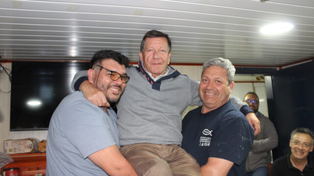 (Es) Capacitación en Uso de Extintores y Primera Respuesta ante Emergencias de Salud a la Tripulación de los BC Abate Molina y Dra. Barbieri