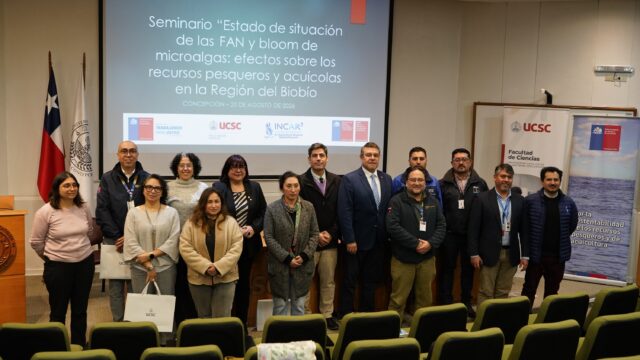 Seminario “Estado de Situación de las FAN y Bloom de Microalgas: Efectos sobre los Recursos Pesqueros y Acuícolas en la Región del Biobío